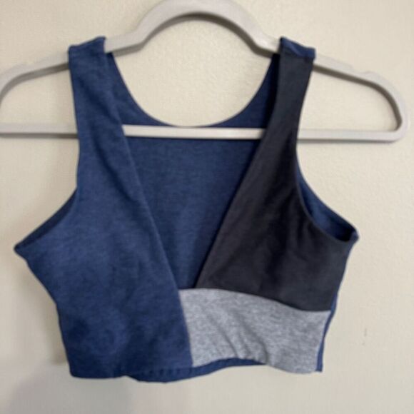 Outdoor Voices Venus Crop Top Navy size small - Picture 3 of 4